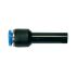 Straight push-in connector »Blue Series« hose Ø 6 plug nip. 8