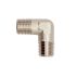 Angled piece, ET/ET, R 1/4, AF 13, nickel-plated brass
