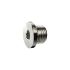 Locking screw, Hexagonal socket and flange, G 1 1/4, AF 22