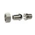 Rem. double threaded nipple, con. sealing, R 3/4 o., R 3/4 o.