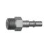 Nipple for couplings I.D. 6, ISO 6150 C, Steel, G 1/8 ET