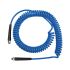 Spiral hose, fitt., rotat., kink protect.spring, PU, Ø8x5, 7.5m