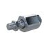 Self-aligning rod coupler, for piston rod thread M16x1.5