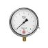 Precision pressure gauge, radial bottom, G1/2, -1 / +1,5bar, Ø160