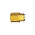 Reducing nipple, Long design, G 1/4 e., G 1/4 i., AF 17, Brass