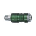 Safety coupling I.D. 7.8, Bi-Tec type, nickel-pl. brass, R 1/4 ET