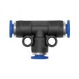 Push-in T-connector »Blue Series« mini, for hose exterior Ø 4 mm